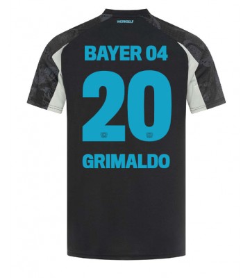 Bayer Leverkusen Alejandro Grimaldo #20 Tercera Equipación 2024-25 Manga Corta